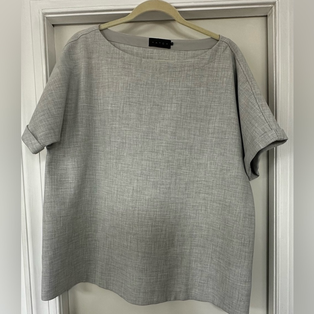 Hatch maternity work shirt